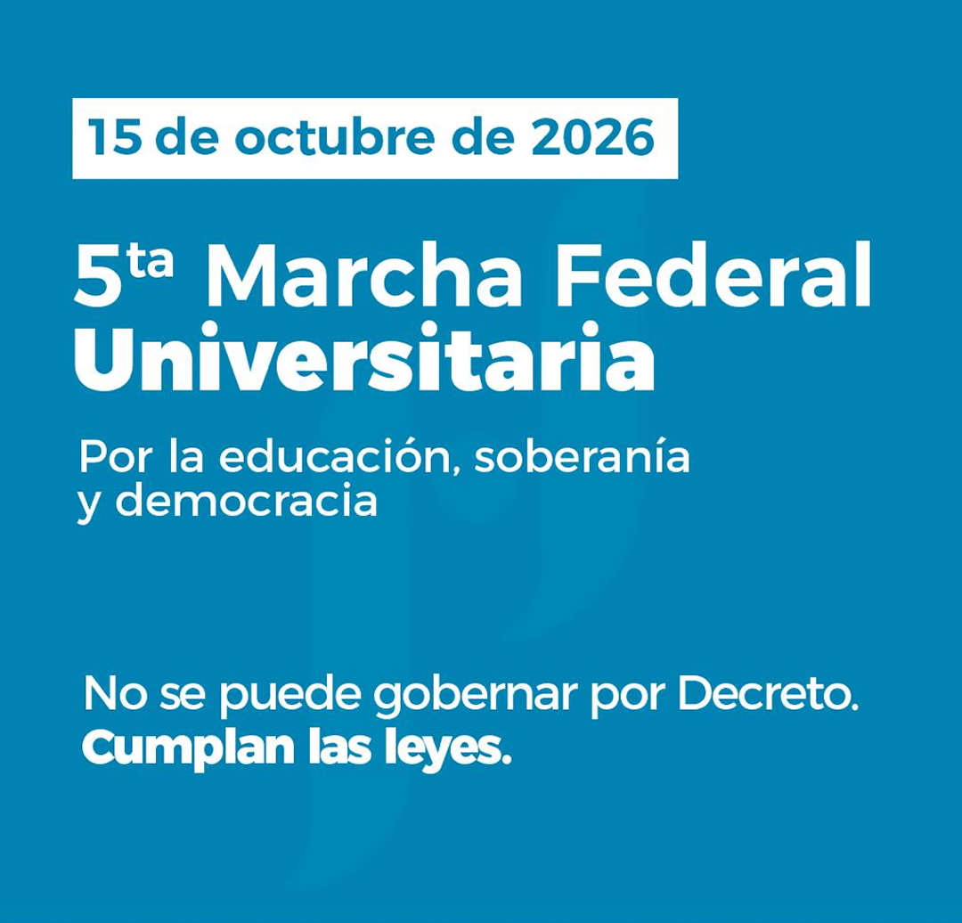 5° Marcha Federal Universitaria