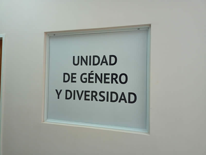 Espacio para destinarlo a Lactario y Unidad de Género y Diversidad