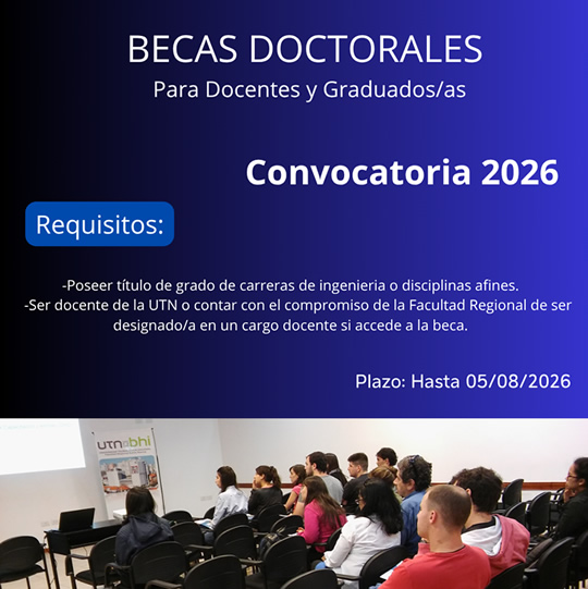 programa posdoctoral utn 2025