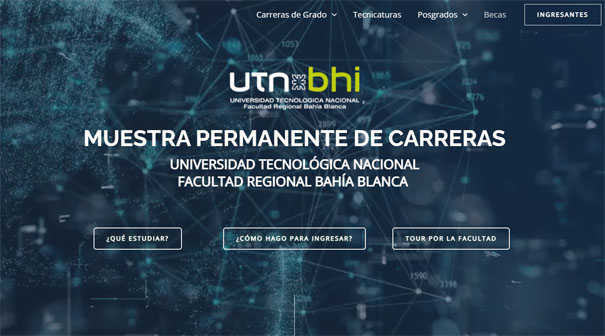 Visita la Muestra Permanente de Carreras UTN FRBB